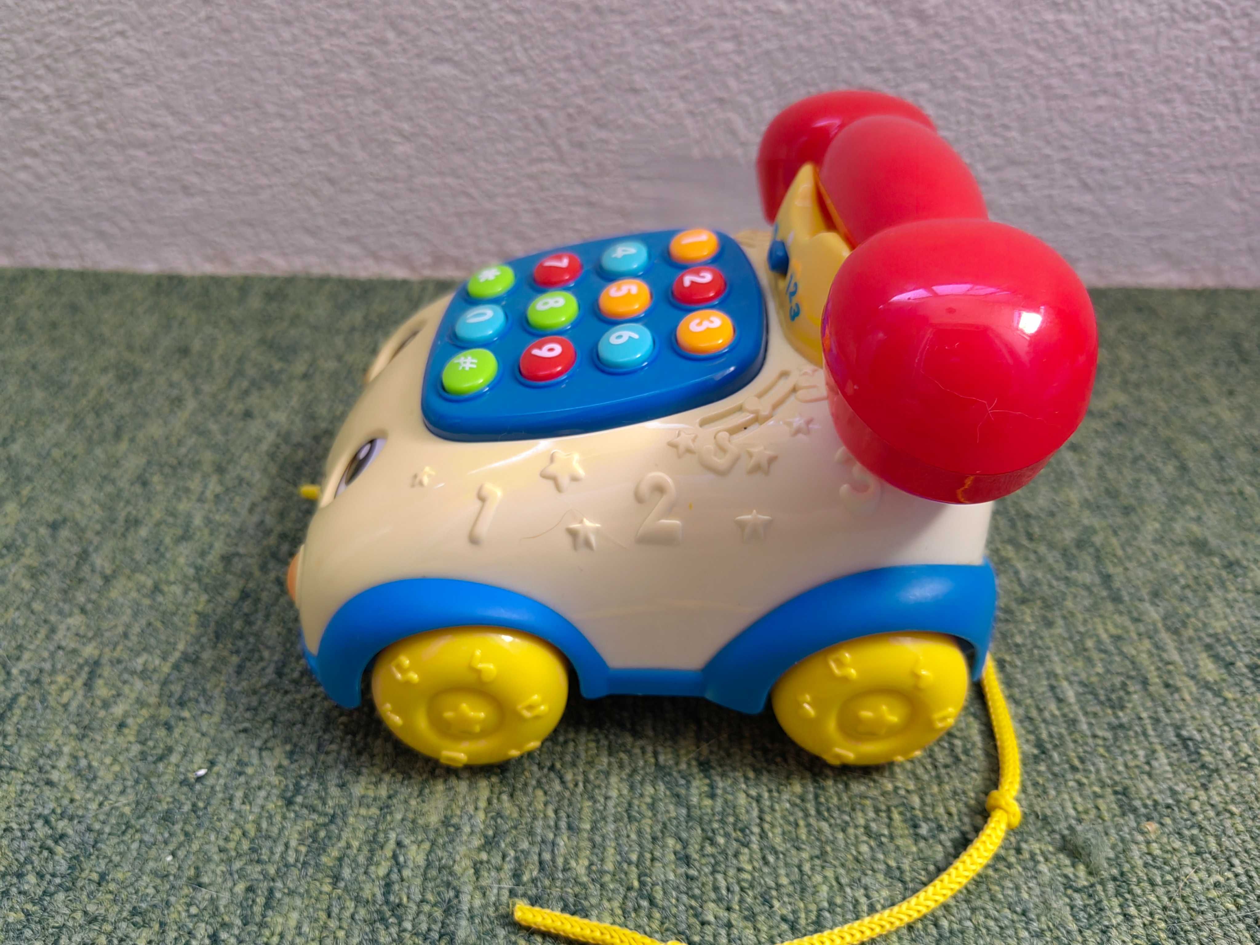Telefone carrinho teclado numérico de 0 a 9 +12