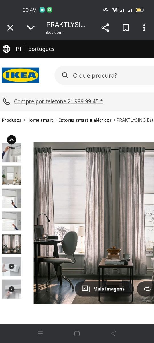 Estore alveolar Praktlysing, IKEA. NOVO