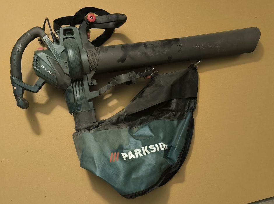 Dmuchawa odkurzacz do liści Parkside PLS 3000 A1 moc 3000W