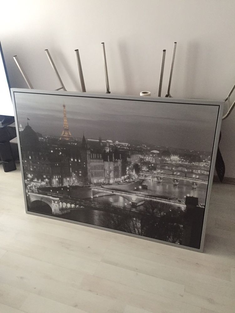 Obraz PARIS 100x140 rama Ikea Wilshult PARIS miasto Paryż ramka