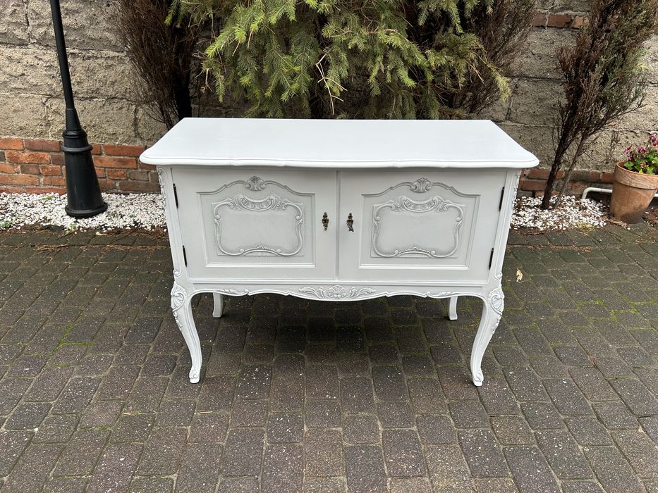 Stylowa Komoda Ludwikowska Ludwik Kredens Stolik TV RTV Po Renowacji