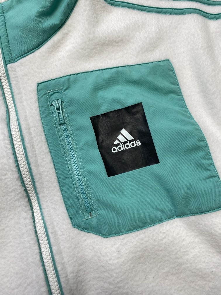 Флісова шерпа / куртка / кофта Adidas Sherpa fleece jacket (оригінал)