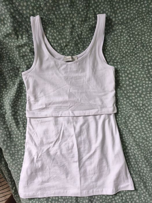 Nowa bluzka S do karmienia Anna Field biała