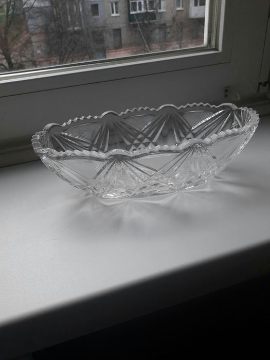Салатницу хрусталь