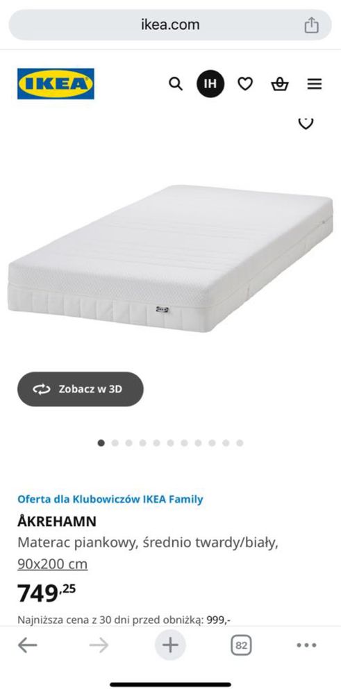 Łóżko z antresolą i biurkiem