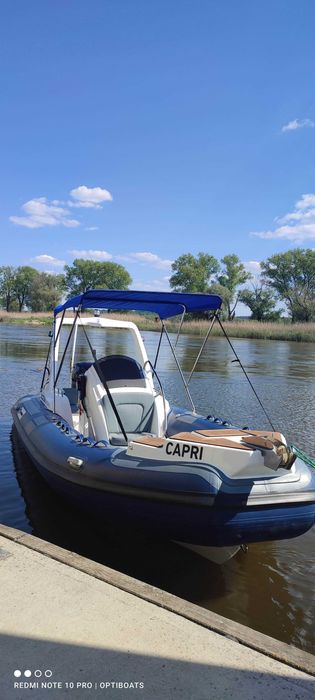 RIB 580 ponton łódź  115 HP Parsun motorówka