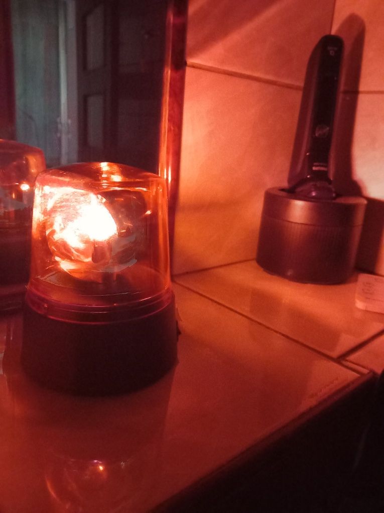 Migające światło LED 1 sztuka lamp imprezowych z czerwonym światłem