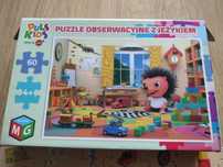 Puzzle jezyk i sprężynka