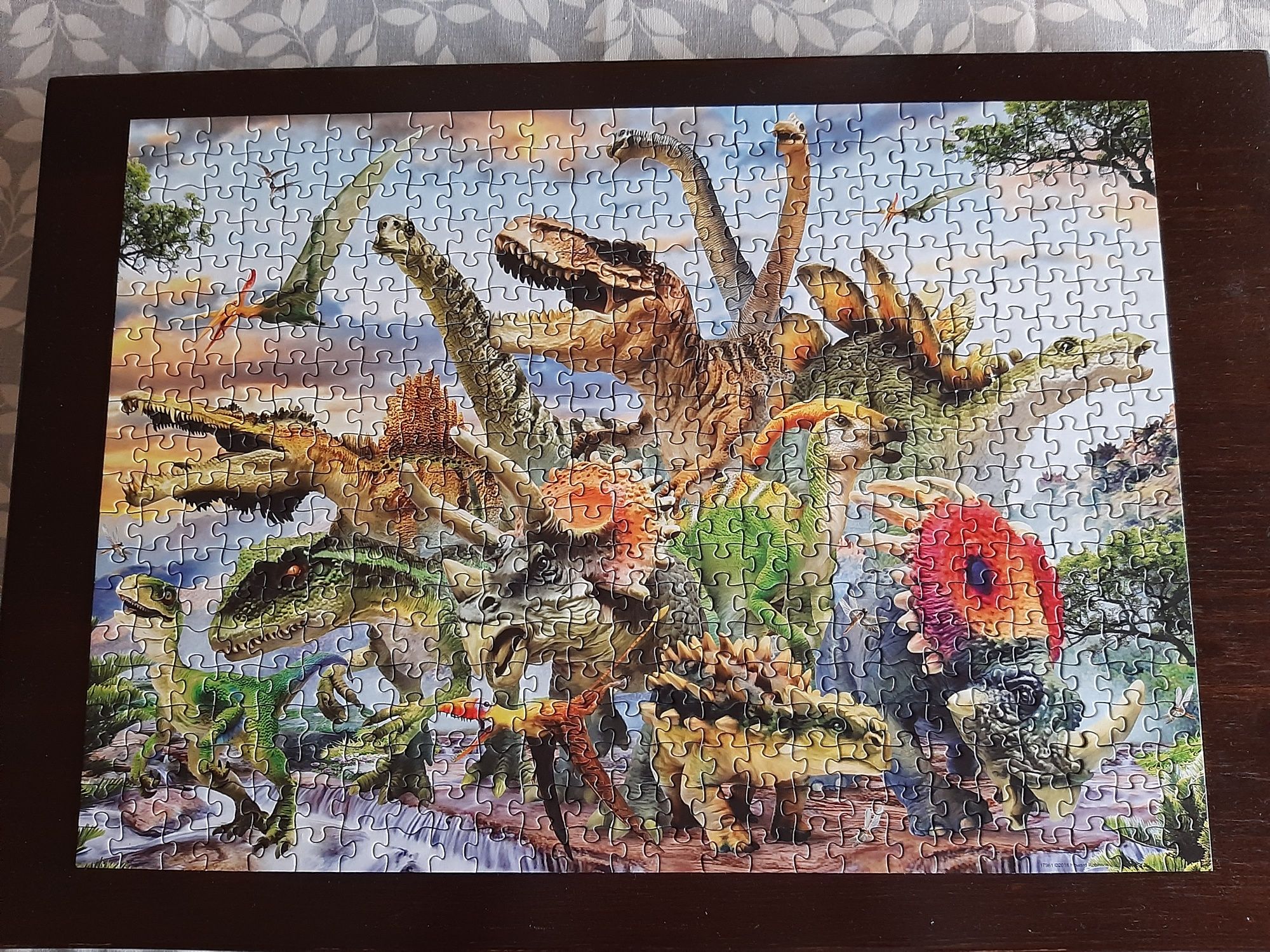 Puzzle com 500 peças Dinausauros