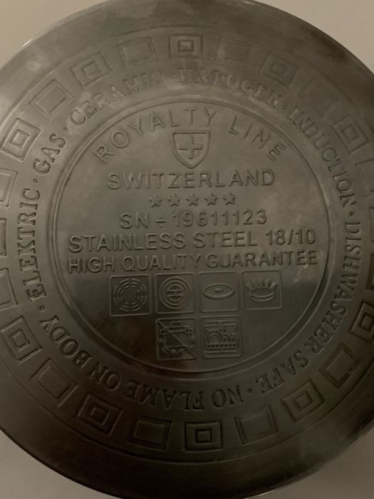 Сотейник кастрюля 2.5 L пр. Швейцария/ Switzerland Royalty Line 18/10