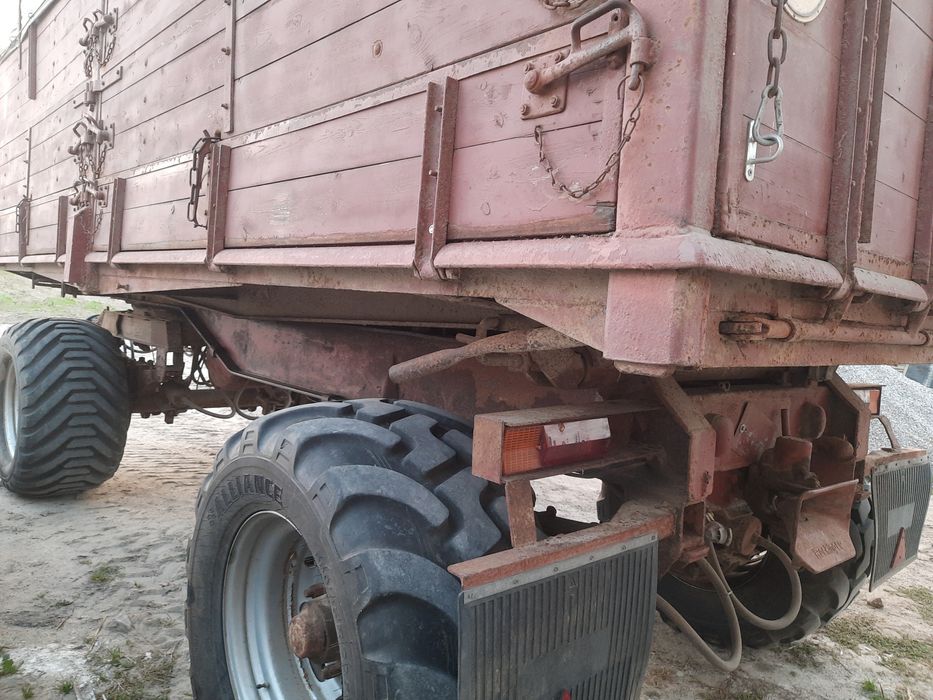 Przyczepa HUMMEL 14t trzystronny wywrot pronar metaltech