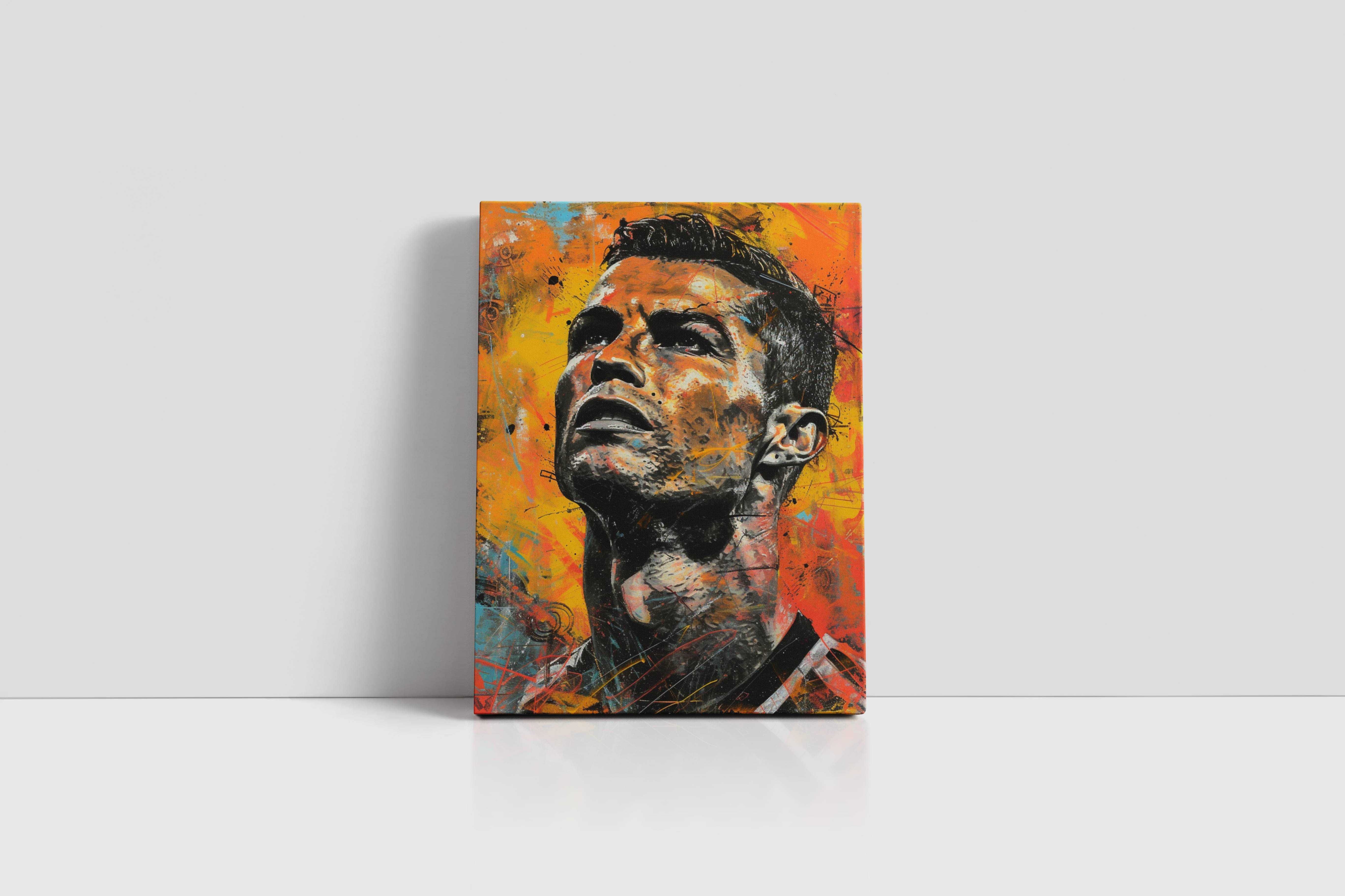 Obraz na płótnie Cristiano Ronaldo CR7 nowoczesny 75x100