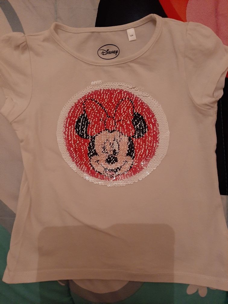 Vendo T-shirt da Minnie C&A e Leggings da Vertbaudet de menina 4 anos