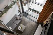 Dwupoziomowy LOFT Z TARASEM 33 m² | Qbik - Woronicza 31