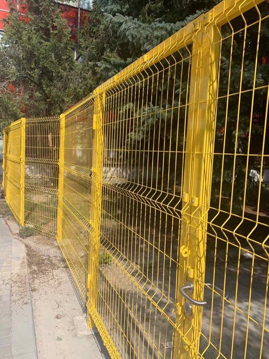 Забор из сварной сетки, секционные ограждения.Прозводитель