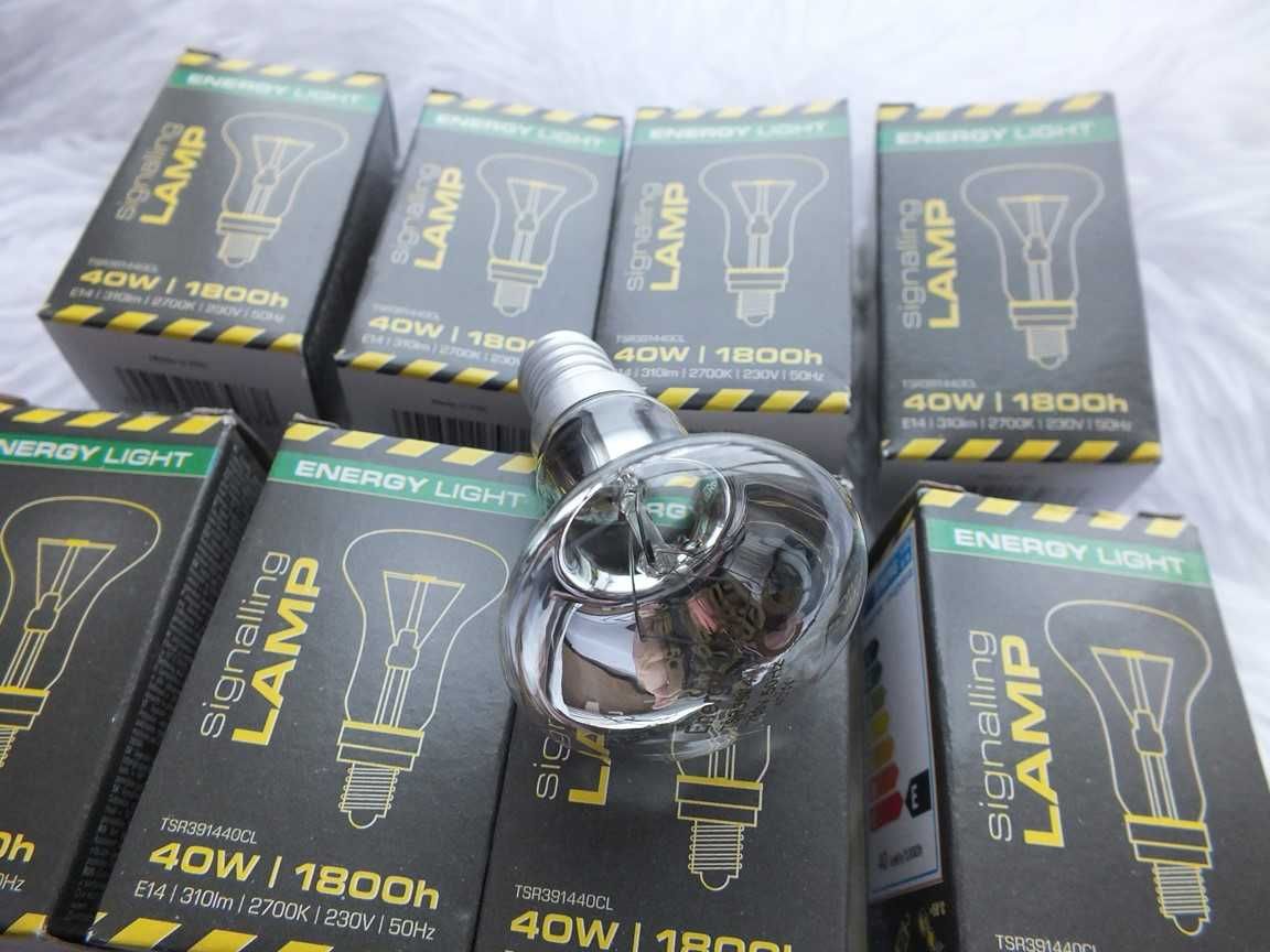 Żarówka typu grzybek do lamp Lawa 40W E14 Nowa w kartoniku Ostatnie 2