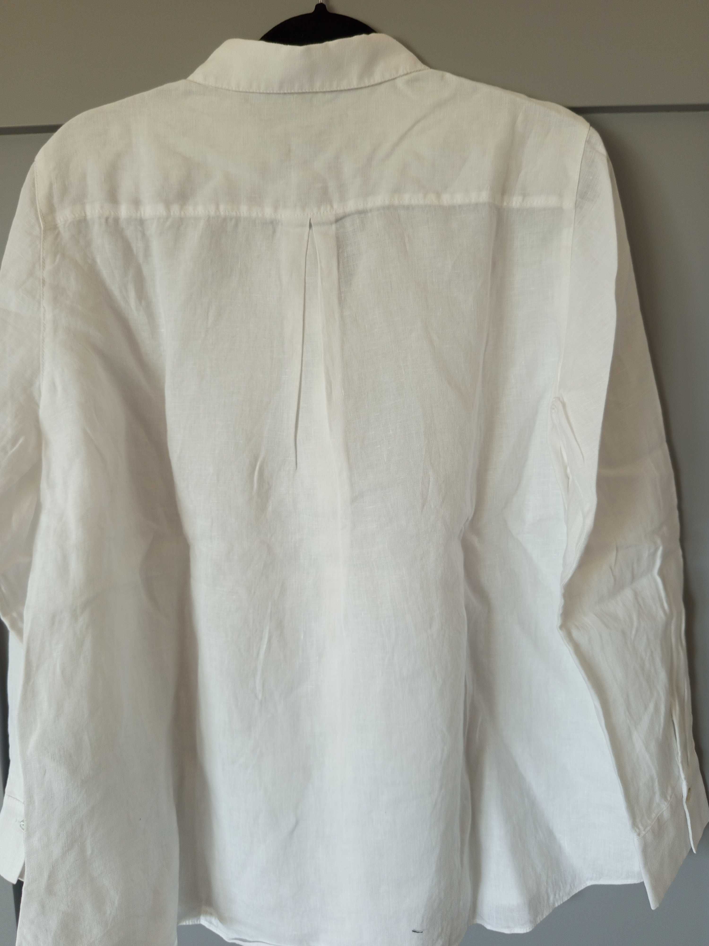 koszula lato len Massimo Dutti