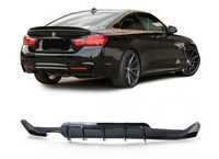 Dyfuzor Spoiler BMW 4 F32 F33 F36 CZARNY POŁYSK / CARBON