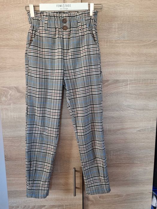 Spodnie w kratę Reserved