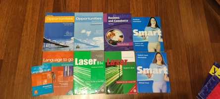 Підручники Opportunities, Laser B 1, Smart, Language to go
