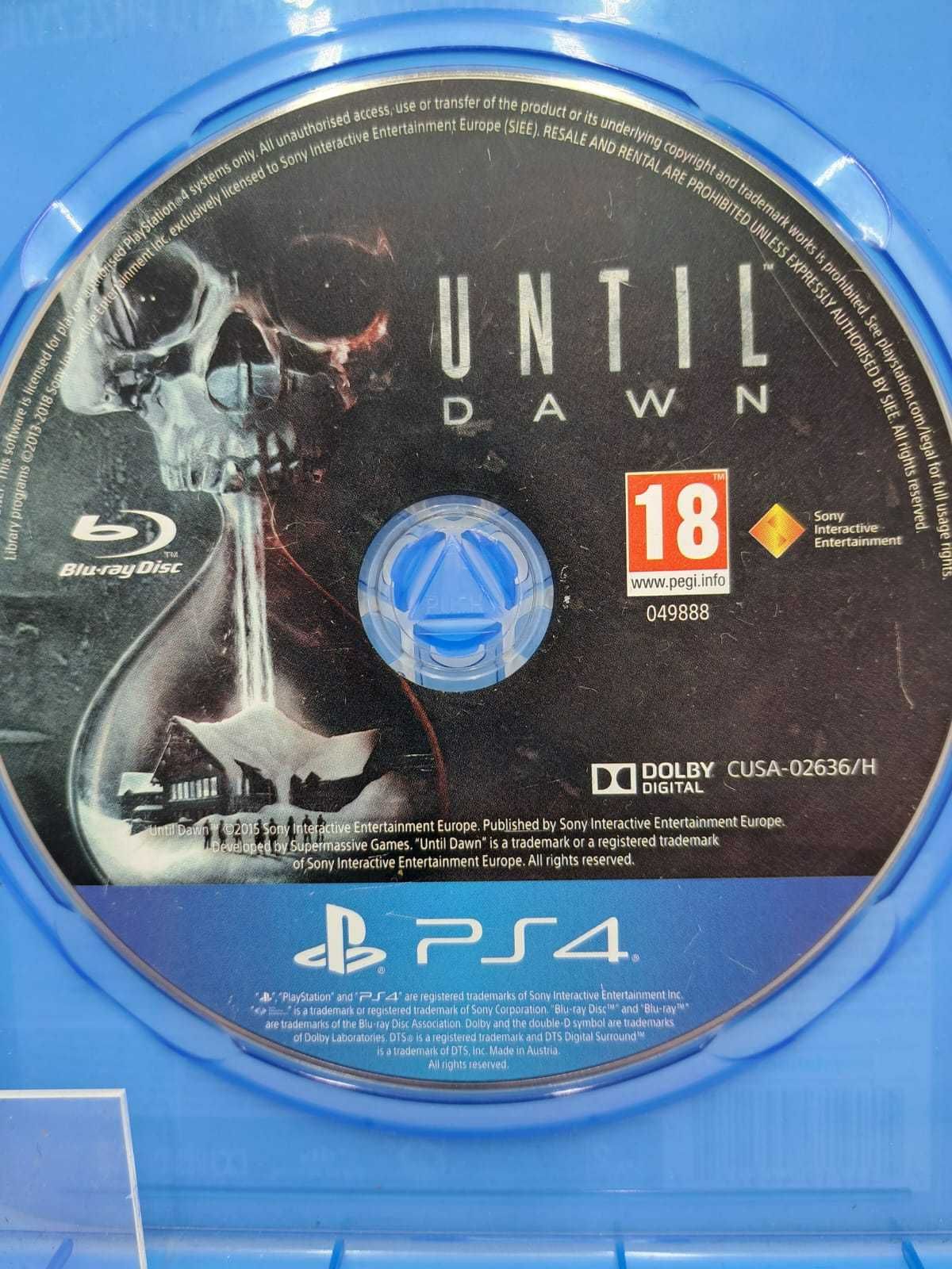 Gra Until Dawn Ps4