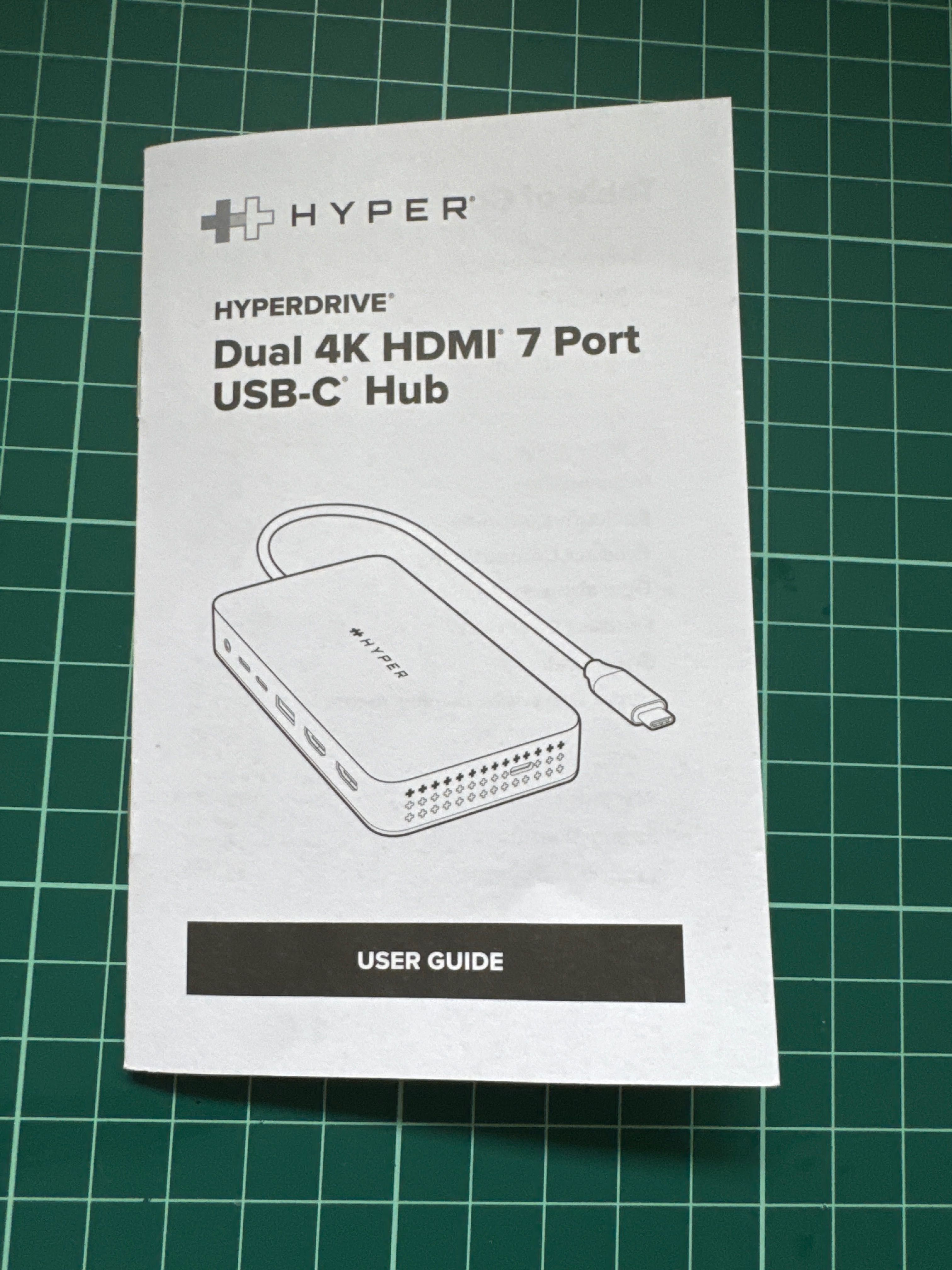 Dock para portátil USB-C de 7 entradas incluindo duas entradas 4K HDMI