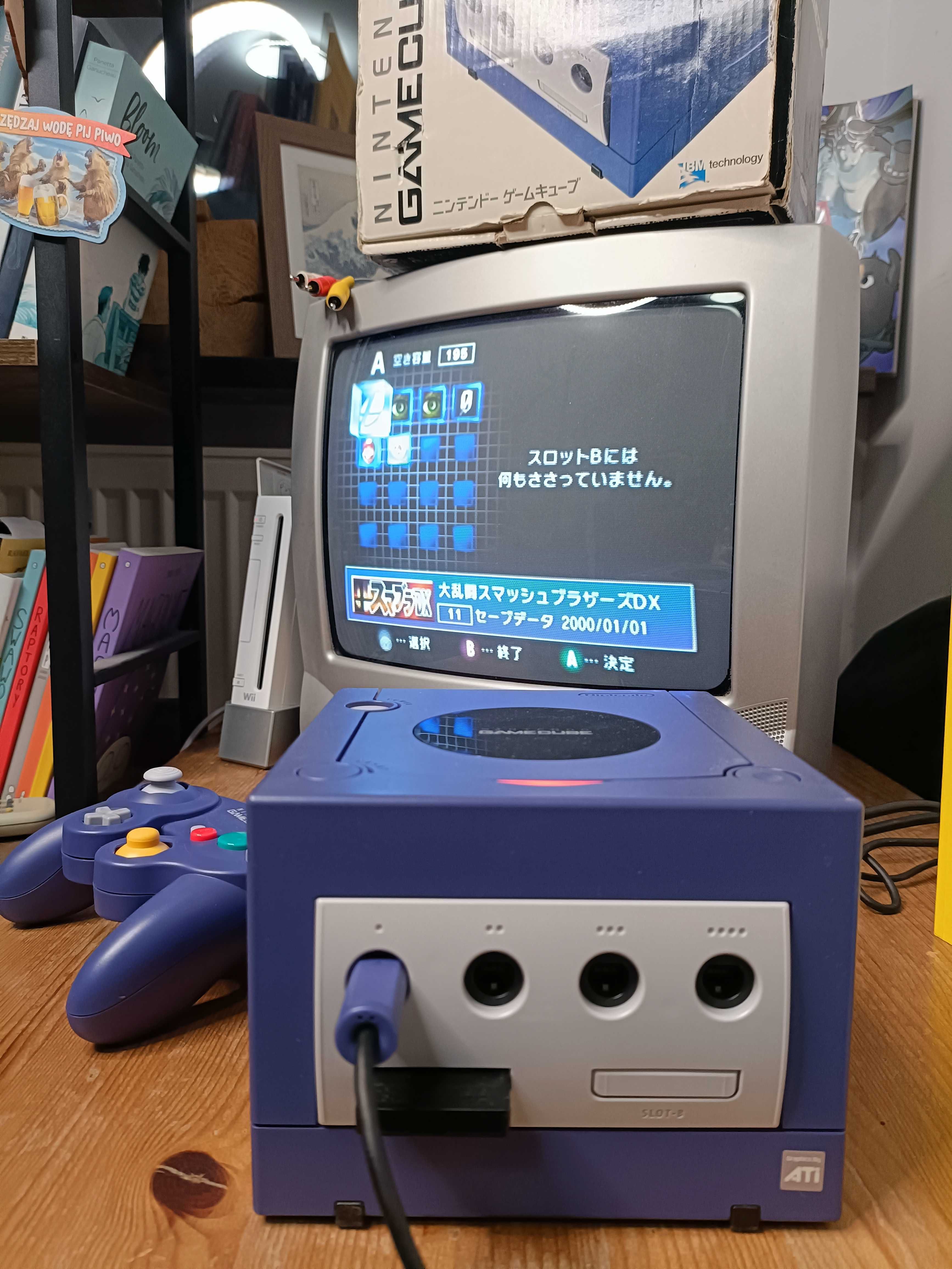 Nintendo GameCube (DOL-001 JPN) Indigo (NTSC-J)