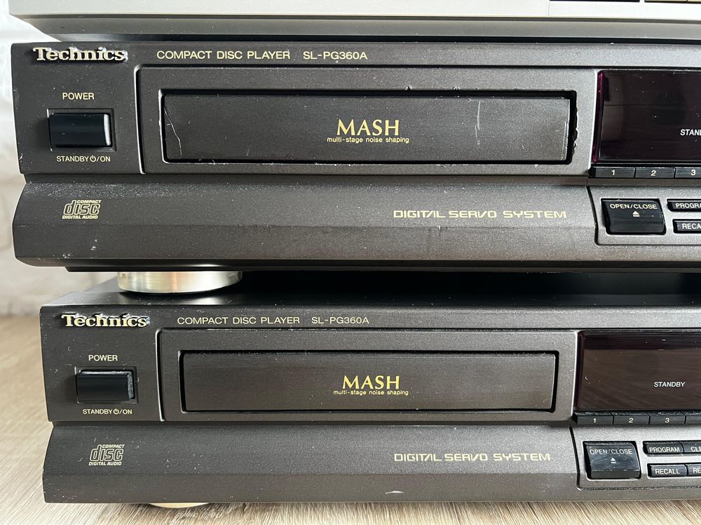 Technics SL PG360a,SL P110 CD player