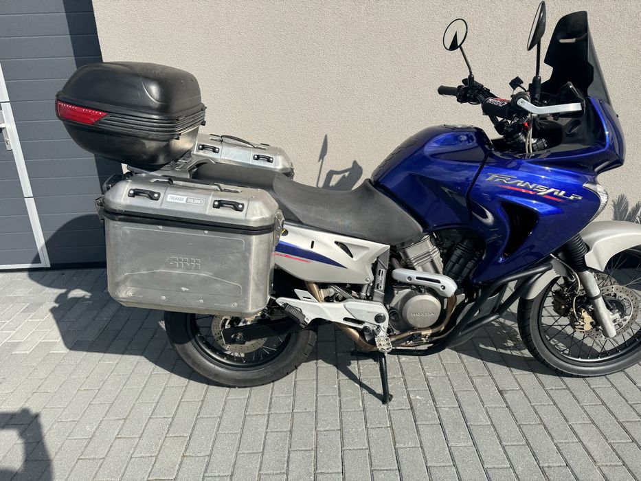 Honda Transalp xl650. kufry
