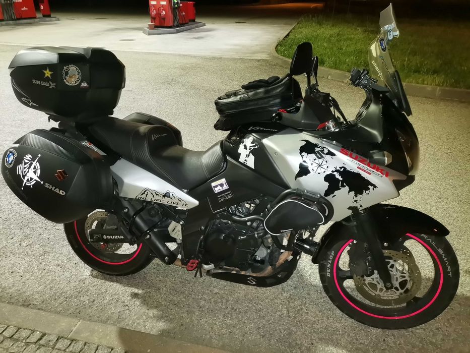 V-strom 650 com extras ou troco