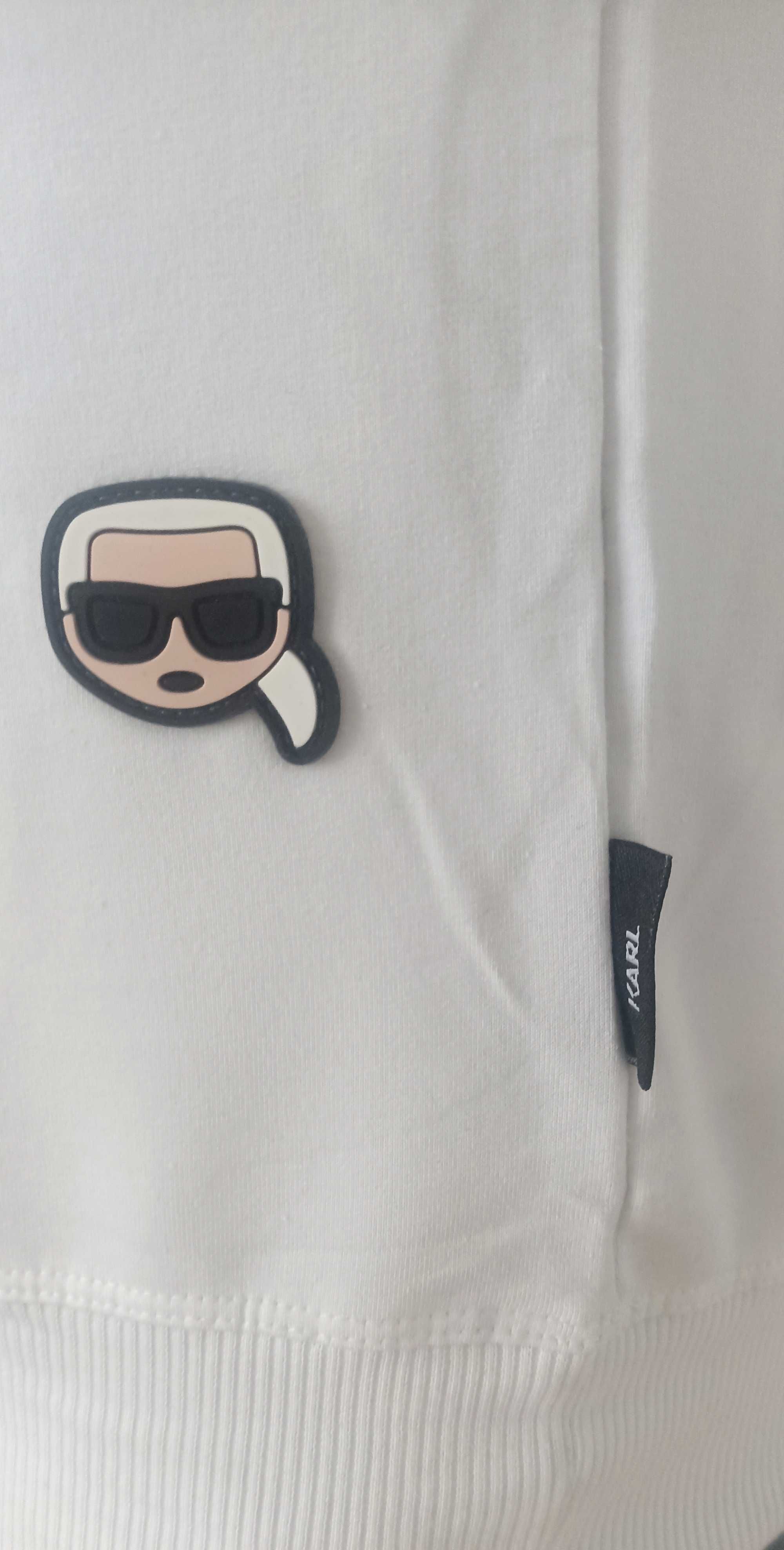 Karl Lagerfeld Bluza Biała r.M,L,XL,XXL