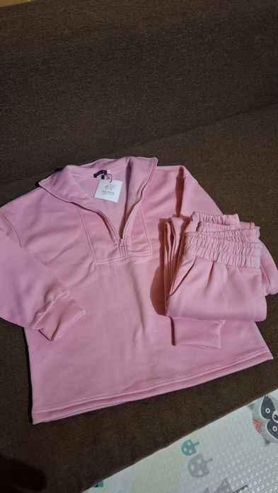 Костюм утеплений рожевий