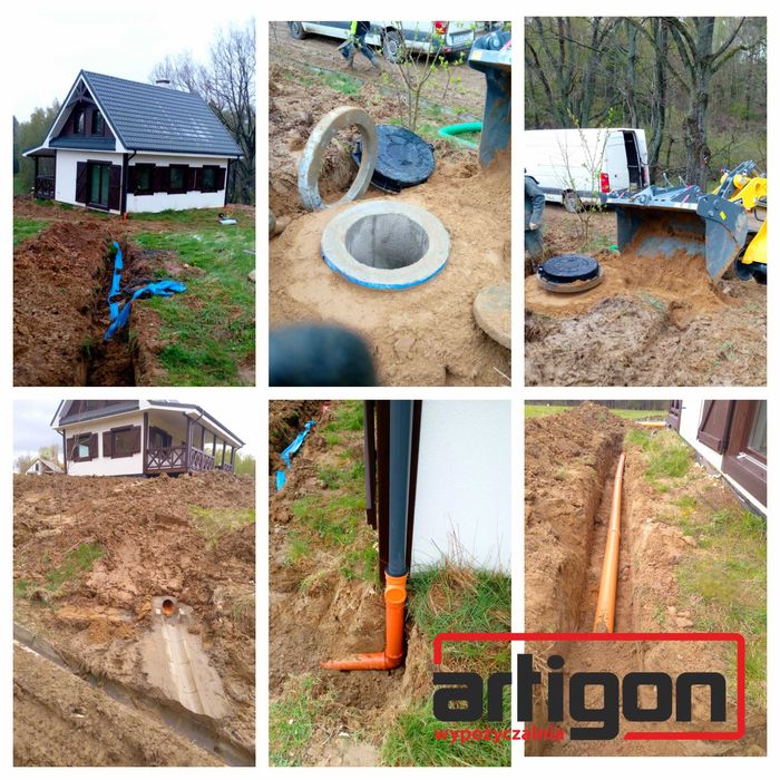 Przyłącza i sieci wodociągowe przyłącze kanalizacyjne wod-kan Żukowo