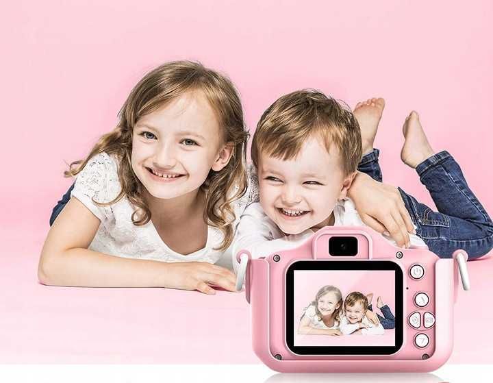 Aparat Cyfrowy dla Dzieci Dziecka Fotograficzny JEDNOROŻEC + KARTA 4GB