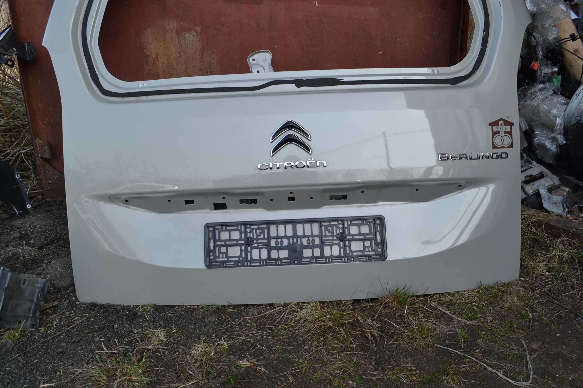 Крышка багажника до Peugeot Partner Rifter Berlingo 4 (2018-2022)