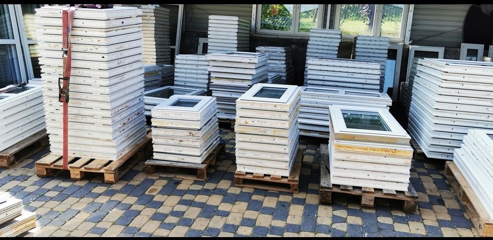 Skład okien używanych podkarpacje  60x80 60x90 80x80 100x80 MEGA WYBUR