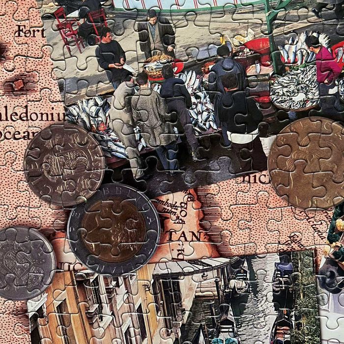 Пазл фірми Guild на 500 елементів. США. Комплект