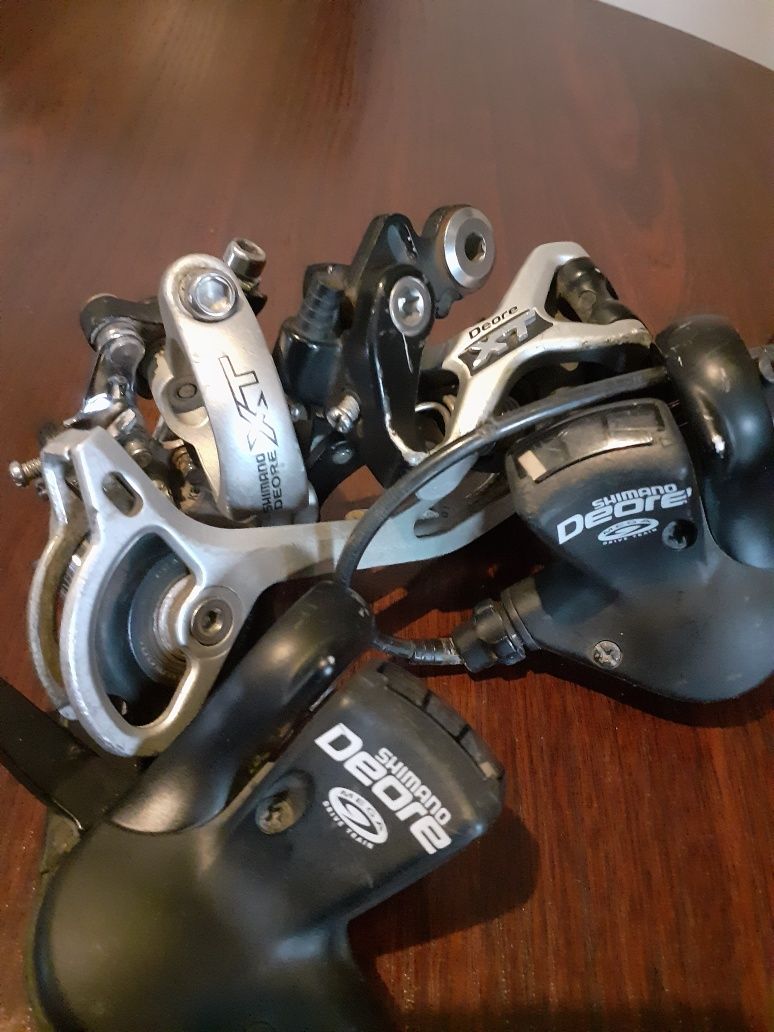 Shimano deore xt przerzutki i manetki