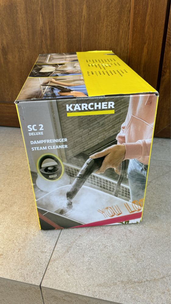 Пароочисник новинка 2025 karcher sc2 delux 1.513-400.0 пароочиститель