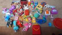 40 brindes Mcdonalds e Burger King