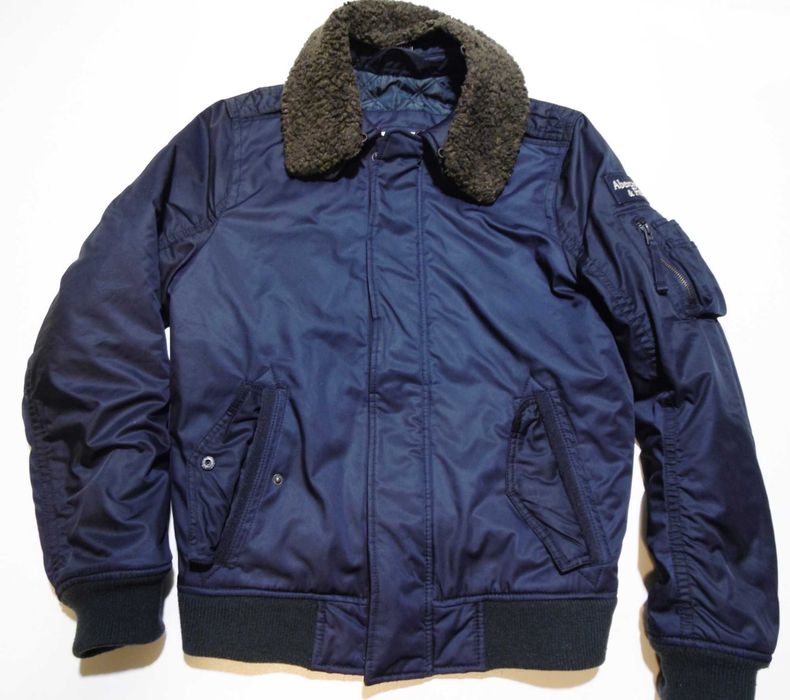 Abercrombie & Fitch kurtka ocieplana pilotka meska M
