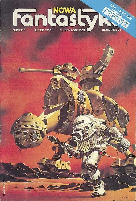 Nowa Fantastyka, rocznik 1990 nr 1-12