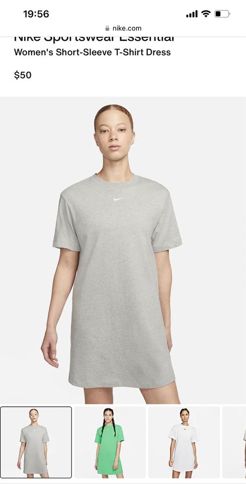 Продам платье футболка  Nike оригинал