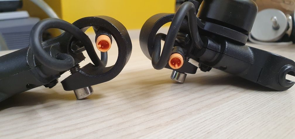 Dwa hamulce L+P pojazdu elektrycznego roweru klamka manetka dźwignia