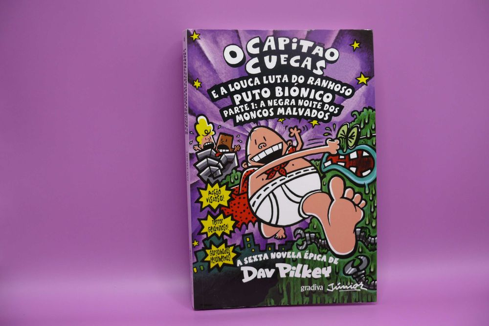 Livros Capitão Cuecas
