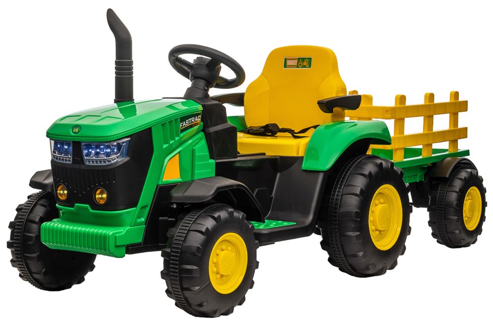 Wielki traktor na akumulator dla dziecka 12V7ah 90W dźwięki pilot
