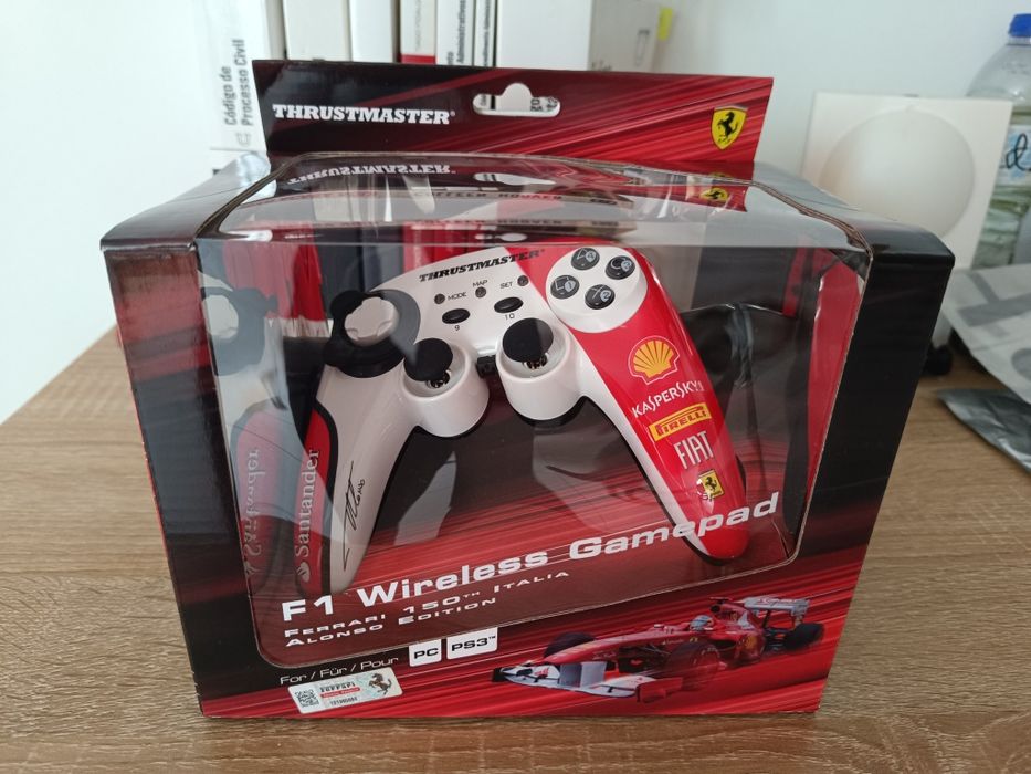 *NOVO* Comando Thrustmaster Ferrari F1 Alonso Edition Wireless