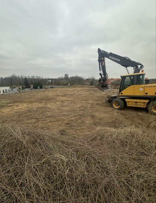 Usługi koparka roboty ziemne wyburzenia