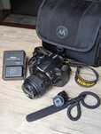 Nikon D3200 18-55mm, сумка, 2 акуми, зов мікрофон, 32 гб, пробіг 2 тис