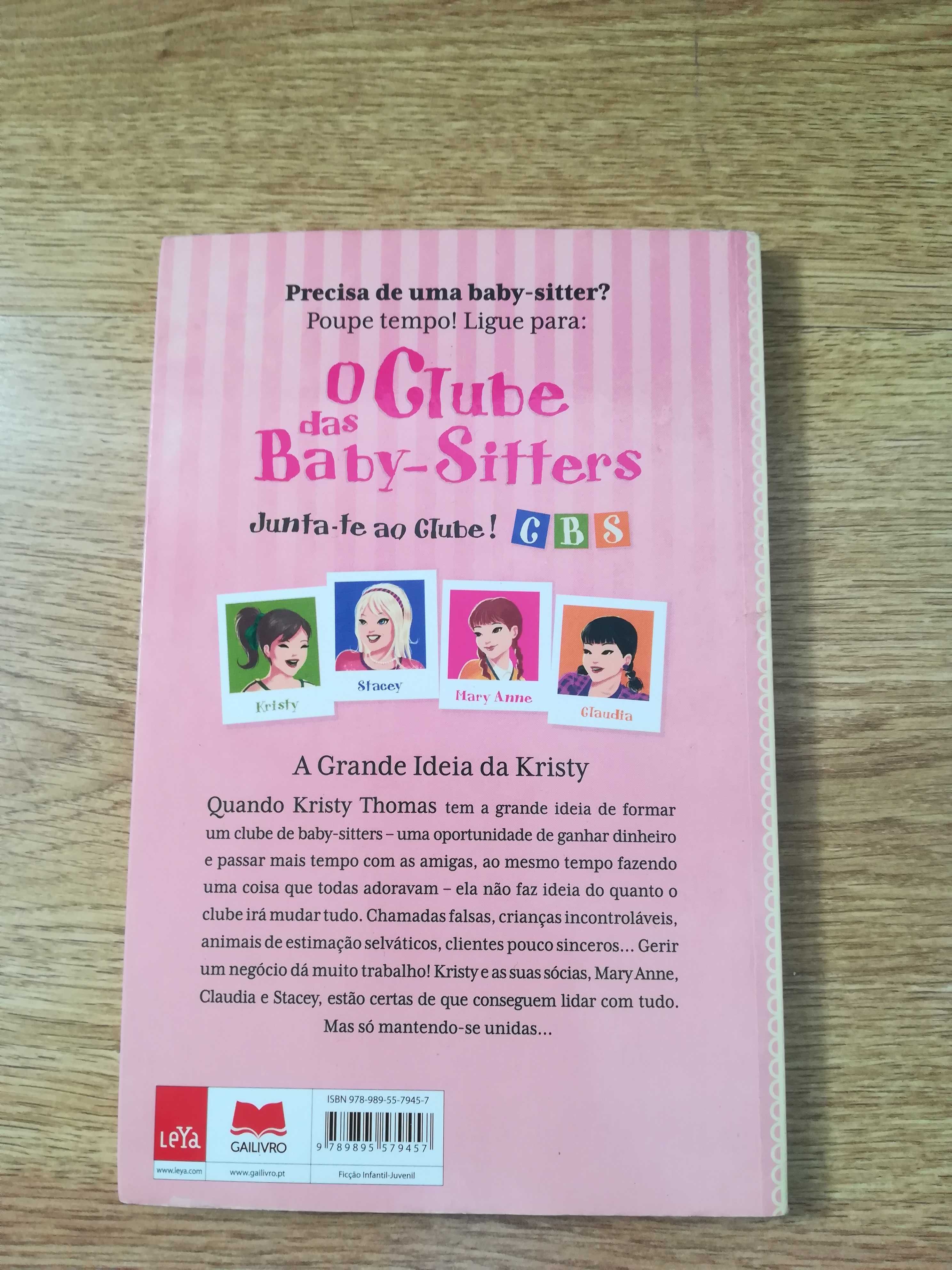 Livro O Clube das Baby-Sitters - A grande ideia da Kristy